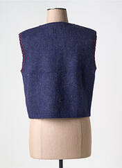 Gilet sans manche bleu ADORE pour femme seconde vue