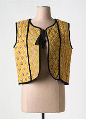 Gilet sans manche jaune MAMOUCHKA pour femme seconde vue