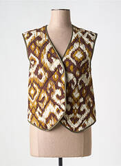 Gilet sans manche marron JANIS & JOHN pour femme seconde vue