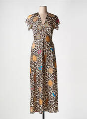 Robe longue marron HOLLY & JOEY pour femme seconde vue