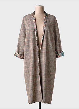 Veste casual marron SCARLET ROOS pour femme