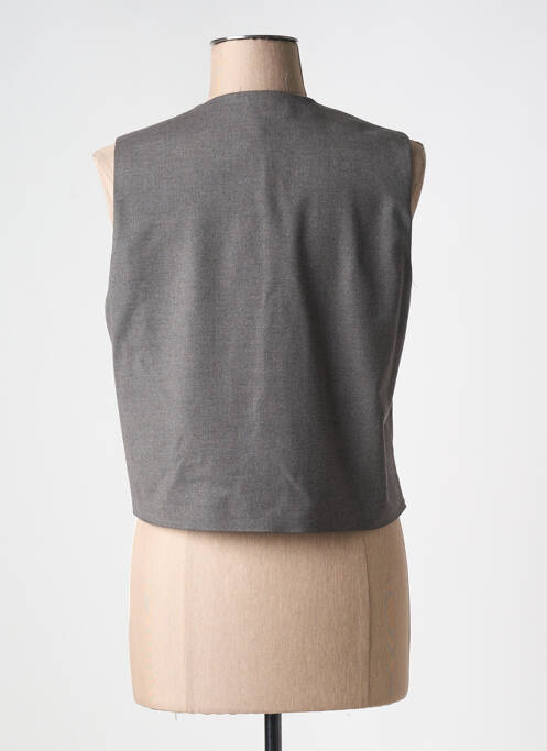 Gilet sans manche gris SCARLET ROOS pour femme