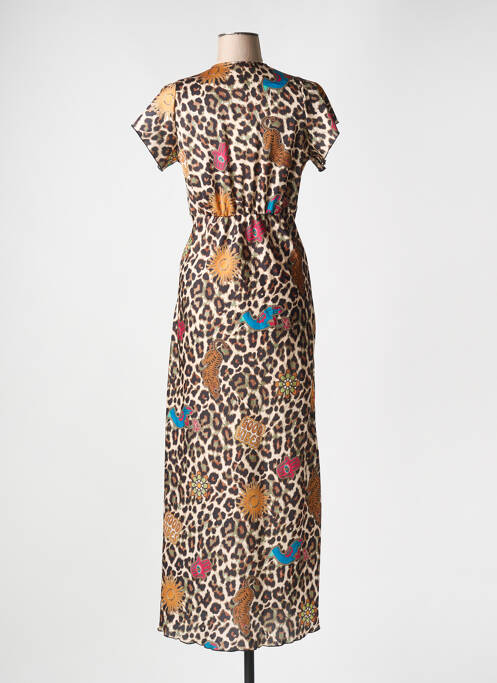 Robe longue marron HOLLY & JOEY pour femme