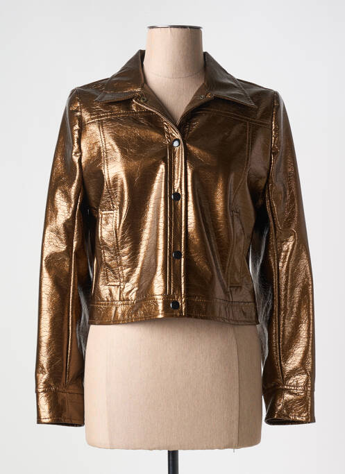 Veste casual marron VIE TA VIE pour femme