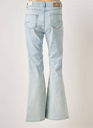 Jean coupe flare stretch taille haute bleu MOS MOSH femme