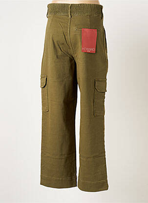 Pantalon cargo taille haute taille haute vert MOS MOSH femme