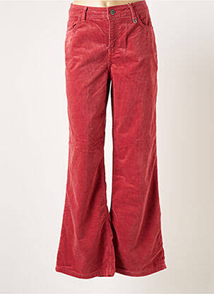 Pantalon flare stretch taille normale rose MOS MOSH femme
