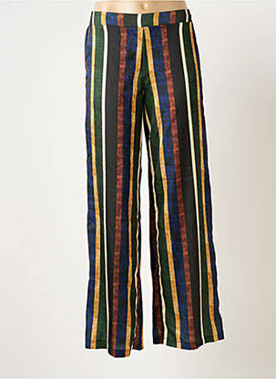 Pantalon large coupe fluide taille normale vert SCARLET ROOS femme