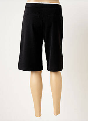Bermuda taille haute taille haute noir VIE TA VIE femme