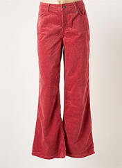 Pantalon flare rose MOS MOSH pour femme seconde vue