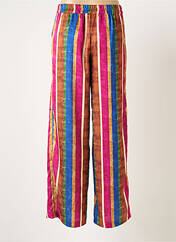 Pantalon large rose SCARLET ROOS pour femme seconde vue