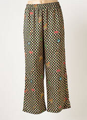 Pantalon large vert VIE TA VIE pour femme seconde vue