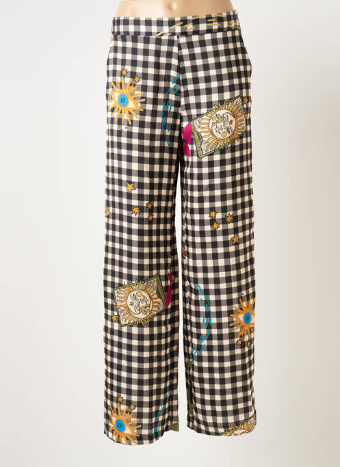 Pantalon large gris SCARLET ROOS pour femme