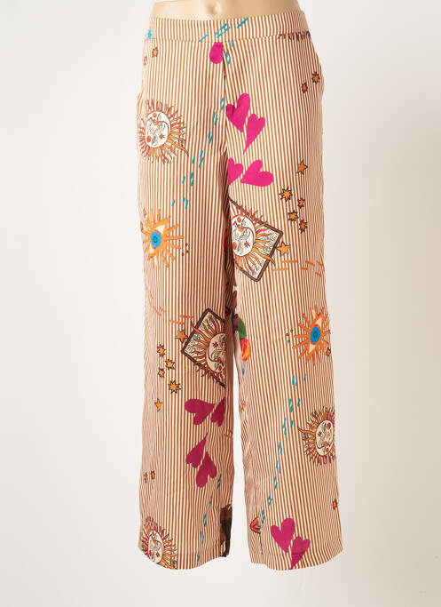 Pantalon large jaune SCARLET ROOS pour femme