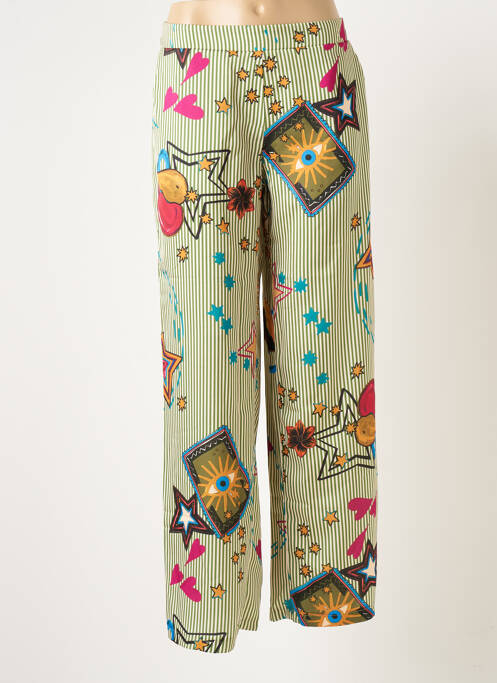 Pantalon large vert SCARLET ROOS pour femme