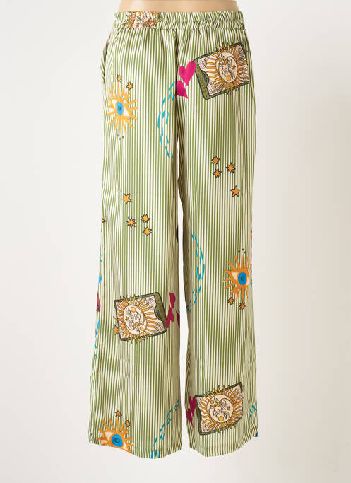 Pantalon large vert SCARLET ROOS pour femme