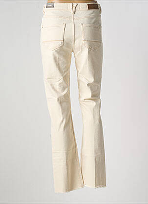 Jeans coupe droite taille haute taille haute beige MOS MOSH femme