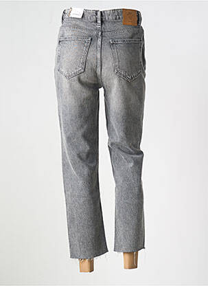 Jeans coupe droite taille haute taille haute gris ONLY femme