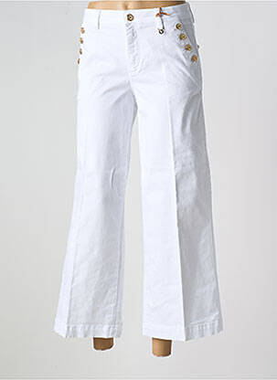 Pantalon 7/8 stretch taille normale blanc MOS MOSH femme