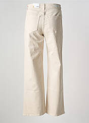 Jean coupe flare beige ONLY pour femme seconde vue