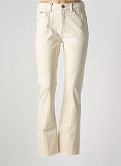 Jeans coupe droite beige MOS MOSH pour femme seconde vue