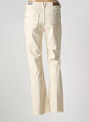 Jeans coupe droite beige MOS MOSH pour femme seconde vue