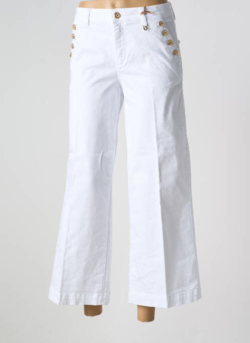 Pantalon 7/8 stretch taille normale blanc MOS MOSH femme