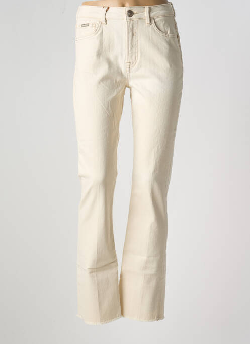 Jeans coupe droite beige MOS MOSH pour femme