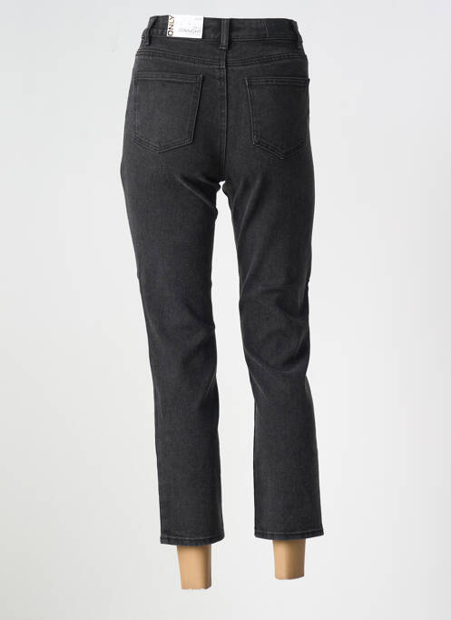 Jeans coupe droite noir ONLY pour femme