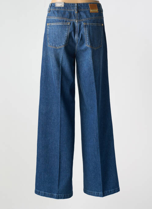 Jeans coupe large bleu MOS MOSH pour femme