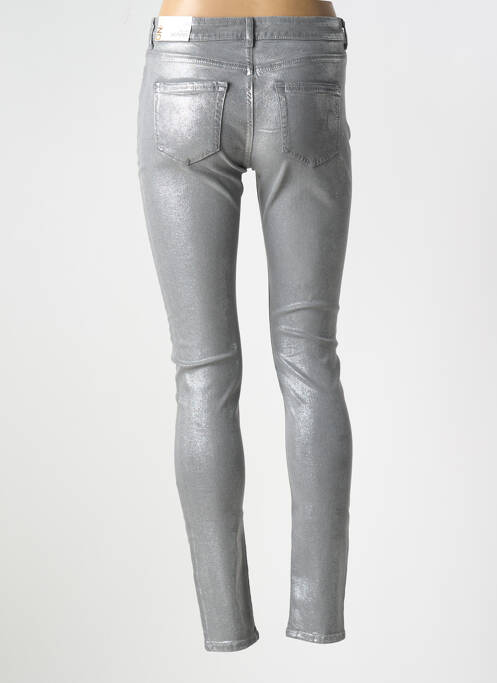 Jeans skinny argent ONLY pour femme