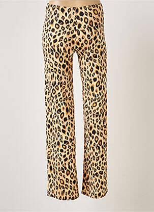 Pantalon droit stretch taille normale beige BE FUN femme