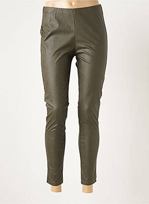 Legging stretch taille normale vert BE FUN femme