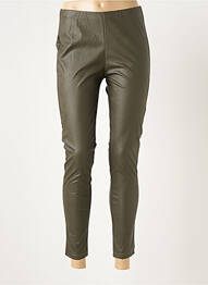 Legging stretch taille normale vert BE FUN femme