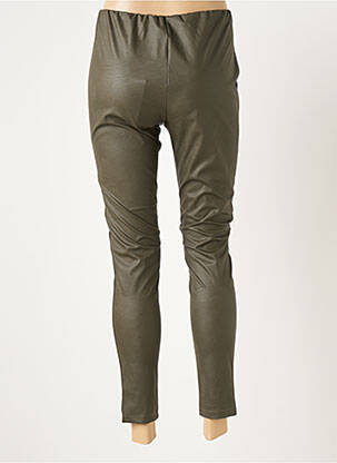Legging stretch taille normale vert BE FUN femme