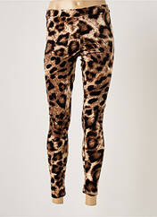 Legging marron BE FUN pour femme seconde vue