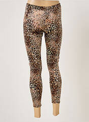 Legging marron BE FUN pour femme seconde vue