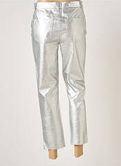Pantalon slim argent ONLY pour femme seconde vue