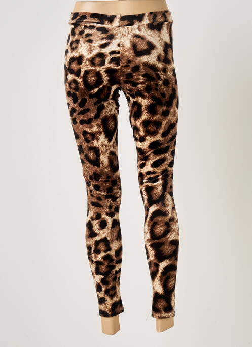 Legging marron BE FUN pour femme