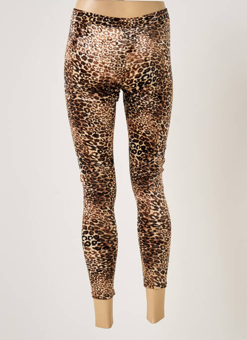 Legging marron BE FUN pour femme