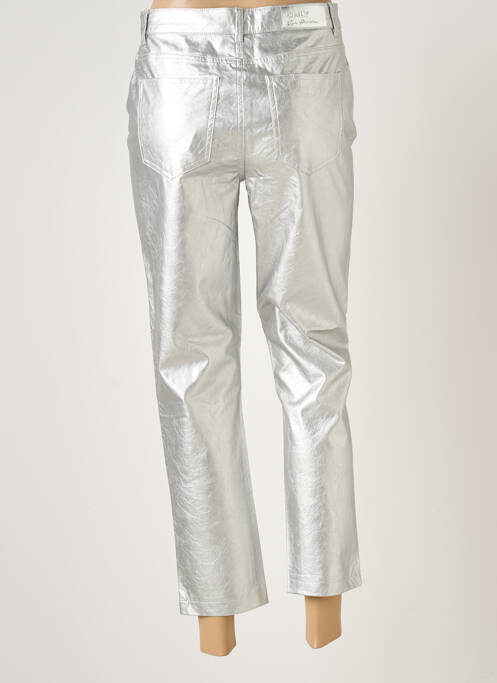 Pantalon slim argent ONLY femme
