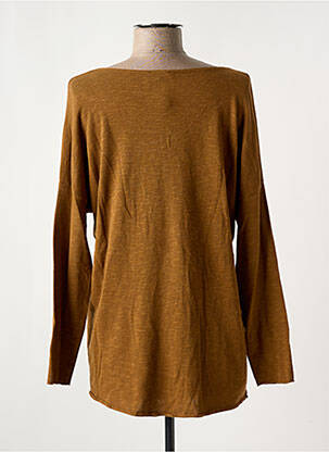 T-shirt manches longues manches longues marron NINETTE femme
