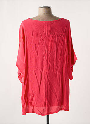 Blouse manches courtes manches courtes rose NINETTE femme