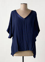 Blouse bleu NINETTE pour femme seconde vue