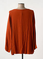 Blouse orange NINETTE pour femme seconde vue