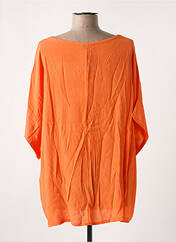 Blouse orange NINETTE pour femme seconde vue