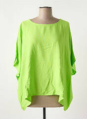 Blouse vert NINETTE pour femme seconde vue