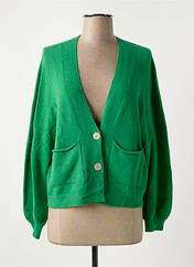 Gilet manches longues vert ALEXANDRE LAURENT pour femme seconde vue