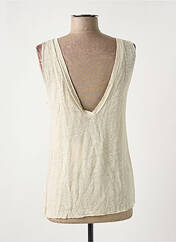 Débardeur beige NINETTE pour femme seconde vue