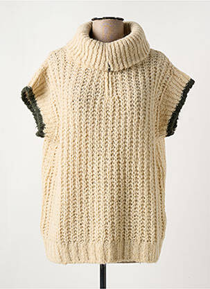 Pull beige BALANCE TON PULL pour femme
